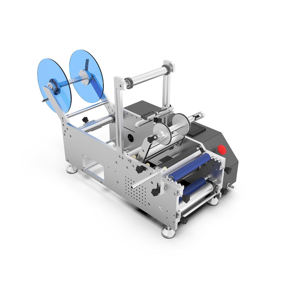 半自動圓瓶貼標(biāo)機(jī)